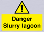 WV12092: Danger Slurry lagoon