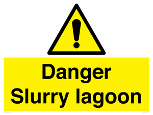 WV12092: Danger Slurry lagoon