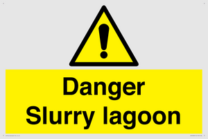 WV12092: Danger Slurry lagoon