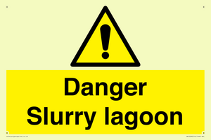 WV12092: Danger Slurry lagoon