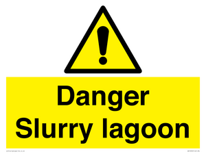 WV12092: Danger Slurry lagoon