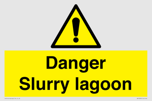 WV12092: Danger Slurry lagoon