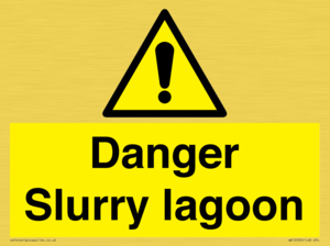 WV12092: Danger Slurry lagoon