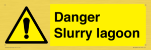 WV12092: Danger Slurry lagoon