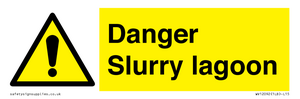 WV12092: Danger Slurry lagoon