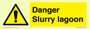 WV12092: Danger Slurry lagoon