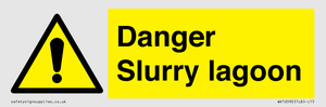 WV12092: Danger Slurry lagoon