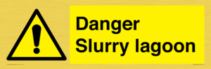 WV12092: Danger Slurry lagoon