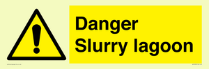 WV12092: Danger Slurry lagoon