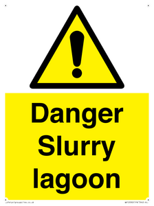 WV12092: Danger Slurry lagoon
