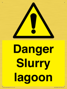 WV12092: Danger Slurry lagoon