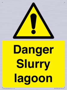 WV12092: Danger Slurry lagoon