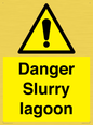 WV12092: Danger Slurry lagoon