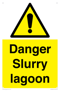 WV12092: Danger Slurry lagoon