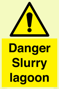 WV12092: Danger Slurry lagoon