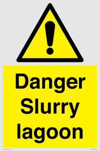 WV12092: Danger Slurry lagoon