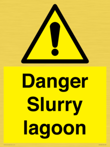 WV12092: Danger Slurry lagoon