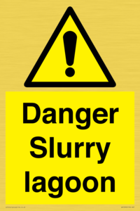 WV12092: Danger Slurry lagoon