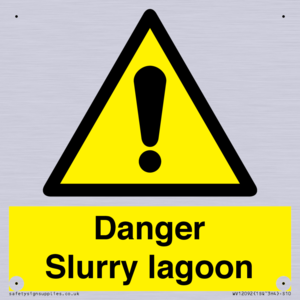 WV12092: Danger Slurry lagoon