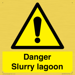 WV12092: Danger Slurry lagoon