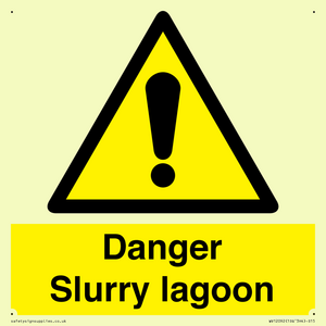 WV12092: Danger Slurry lagoon