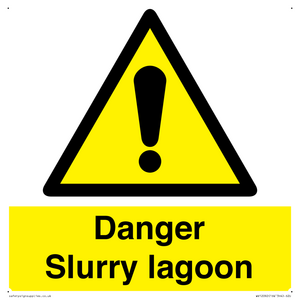 WV12092: Danger Slurry lagoon