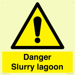 WV12092: Danger Slurry lagoon