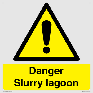 WV12092: Danger Slurry lagoon