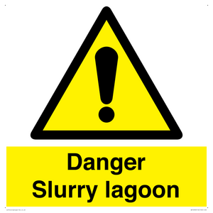 WV12092: Danger Slurry lagoon
