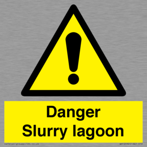 WV12092: Danger Slurry lagoon