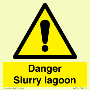 WV12092: Danger Slurry lagoon