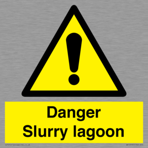 WV12092: Danger Slurry lagoon