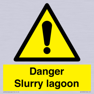 WV12092: Danger Slurry lagoon