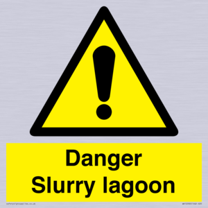 WV12092: Danger Slurry lagoon