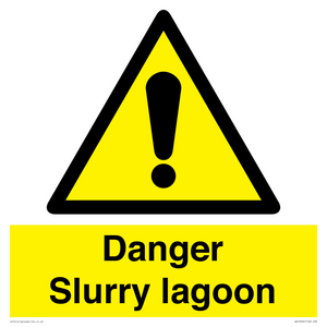 WV12092: Danger Slurry lagoon