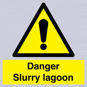 WV12092: Danger Slurry lagoon