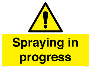 WV12096: Spraying in progress