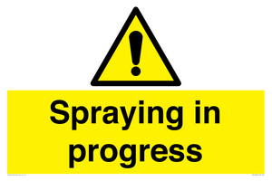WV12096: Spraying in progress