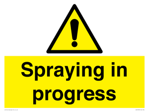 WV12096: Spraying in progress