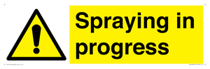 WV12096: Spraying in progress