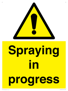 WV12096: Spraying in progress