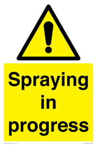 WV12096: Spraying in progress