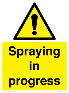 WV12096: Spraying in progress