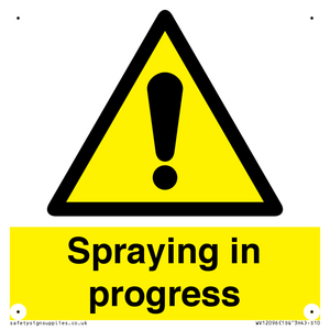 WV12096: Spraying in progress