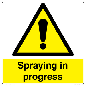 WV12096: Spraying in progress