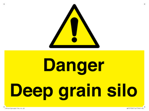 WV12106: Danger Deep grain silo