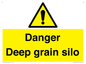 WV12106: Danger Deep grain silo