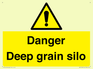 WV12106: Danger Deep grain silo