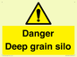 WV12106: Danger Deep grain silo