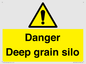 WV12106: Danger Deep grain silo